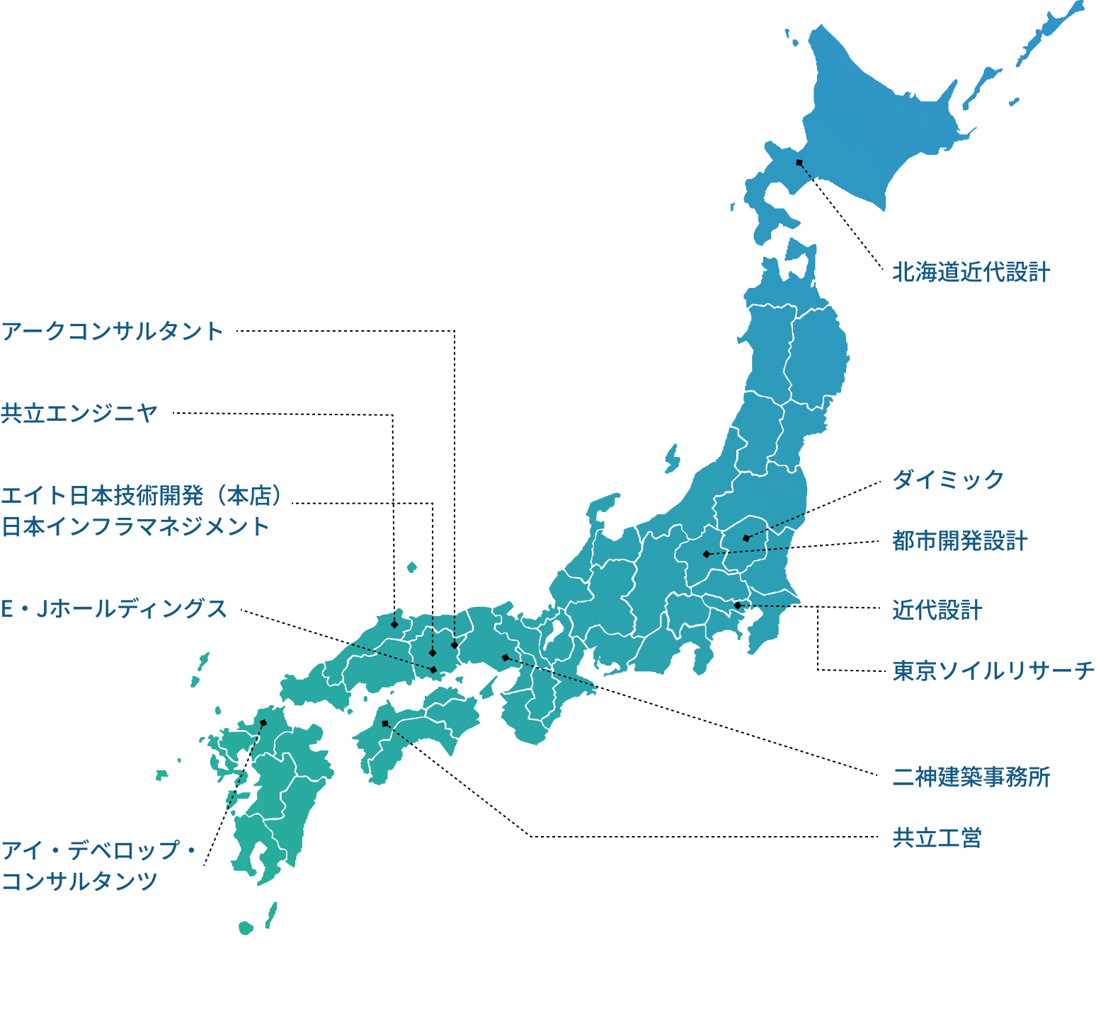 日本地図